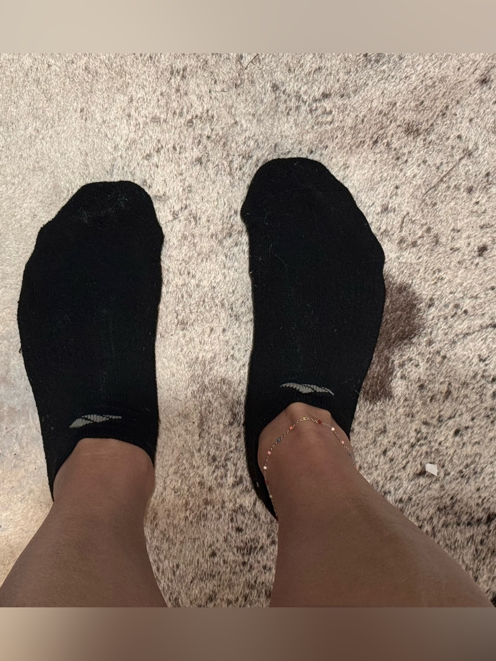 Well worn Low-Cut Black adidas Athletic Socks
